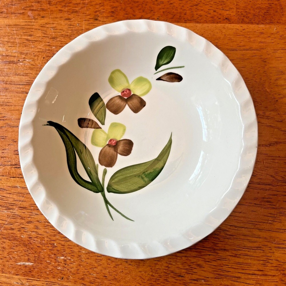 BLUE RIDGE Southern Potteries Fruit Bowl SPRAY PATTERN 1940s USA
